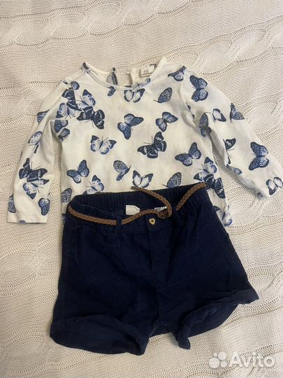 Одежда для девочки пакетом 80 86 HM