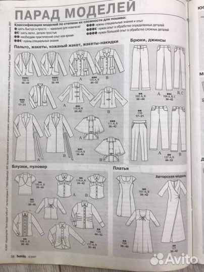 Журнал Бурда Burda 8/2007