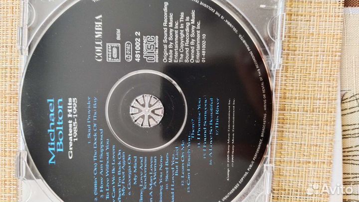 CD диск Michael Bolton