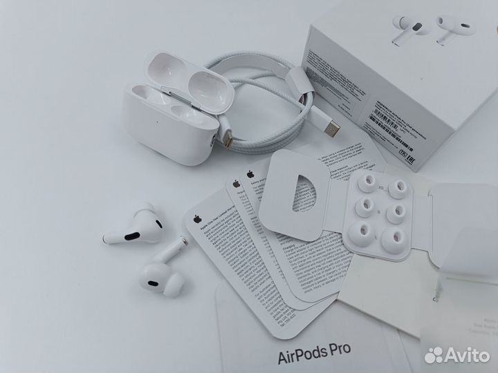 AirPods Pro 2 с шумоподавлением