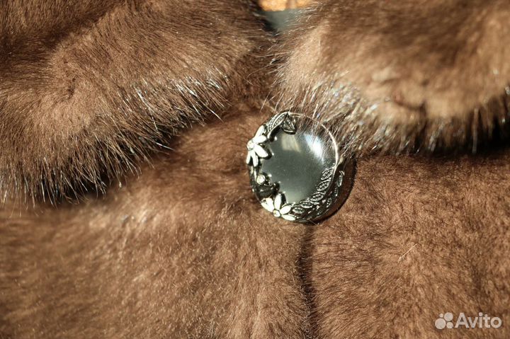 Шуба норковая (трансформер) молодёжная как новая