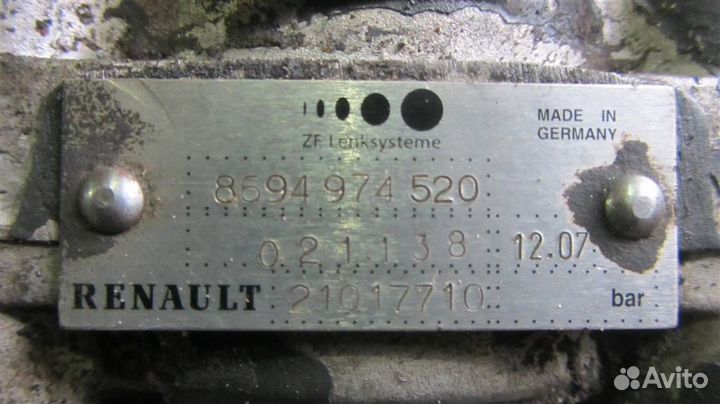 Насос гидроусилителя руля Renault Premium DXI