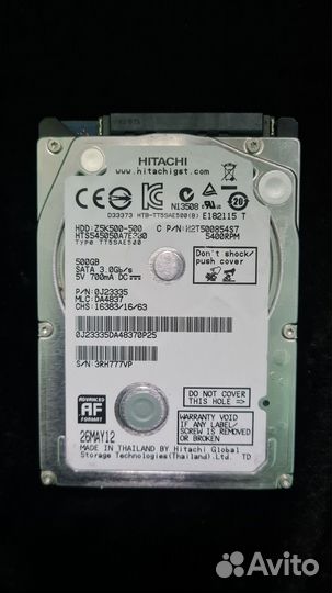 Жёсткий диск с windows10