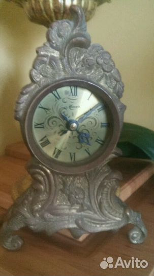 Настольные часы СССР (бронза)