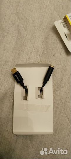 Переходник с mini jack 3.5 на usb type c baseus