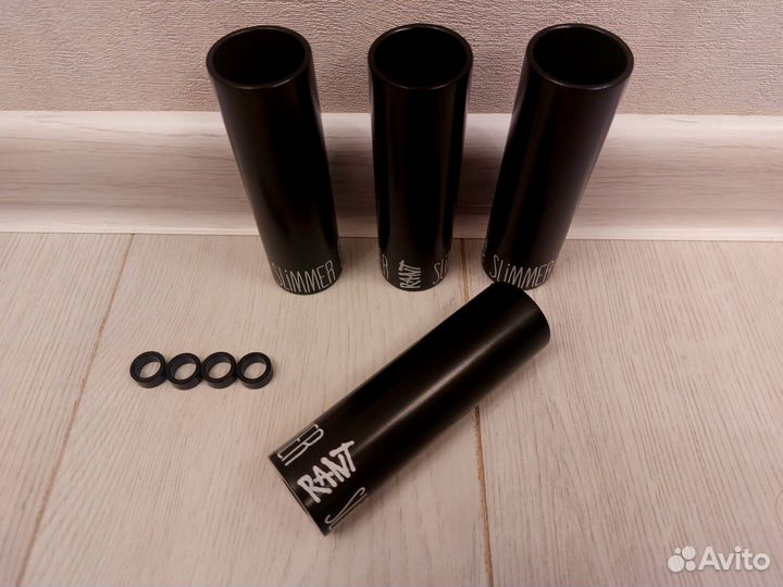 Пеги на bmx Rant Slimmer Steel 10x14мм Новые