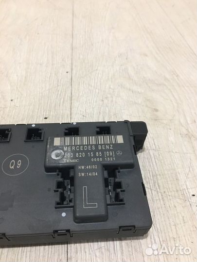 Блок управления дверьми передний левый Mercedes