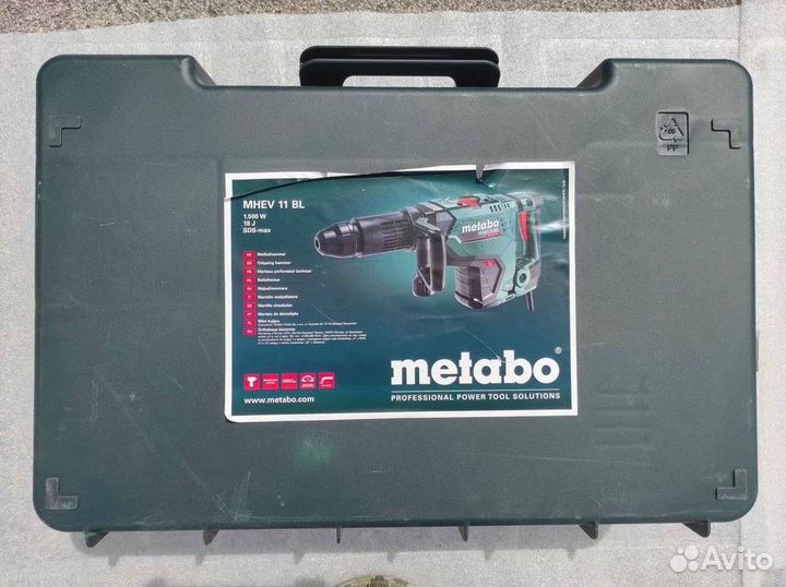 Отбойный молоток Metabo mhev 11 BL