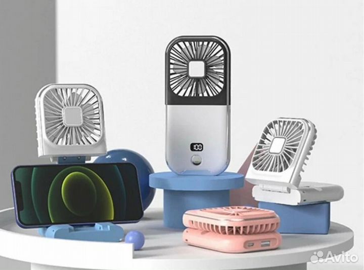 Портативный вентилятор Folding Neck Fan F30pro