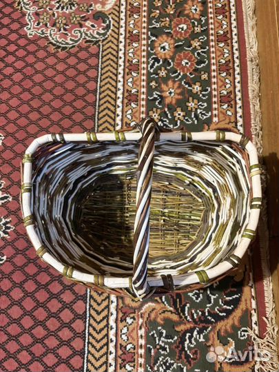 Корзина плетеная для грибов