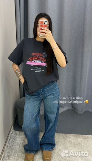 Футболка made in korea плотный хлопок