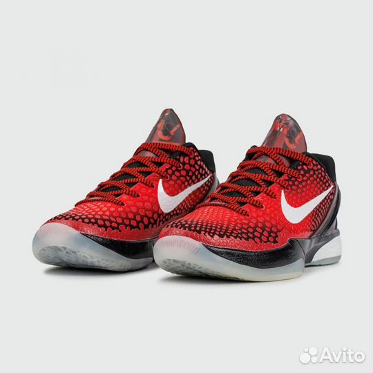 Кроссовки Nike Kobe 6 Protro Red new Qual