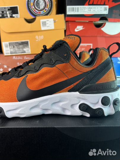 Nike React Element 55 red оригинал найк реакты