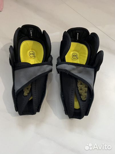 Щитки, налокотники хоккейные детские bauer 1s