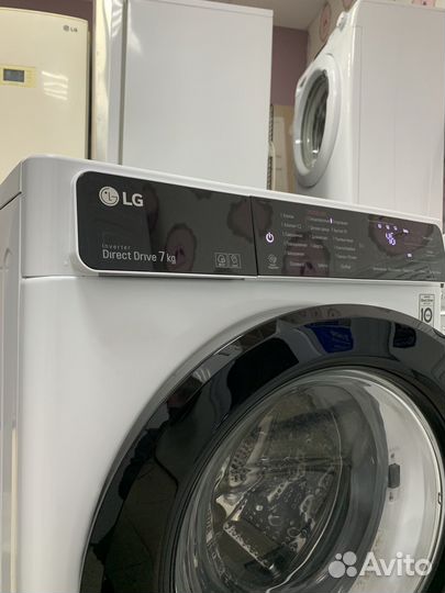 Стиральная машина LG 7 кг Direct Drive с паром