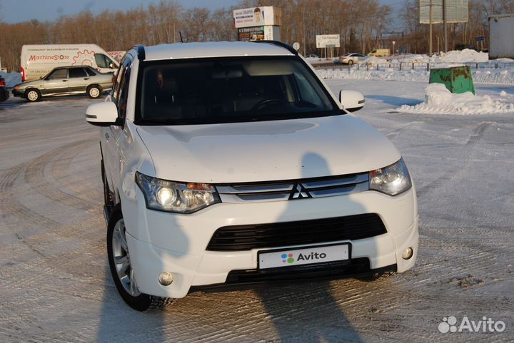 Mitsubishi Outlander 2.4 CVT, 2013, 206 000 км