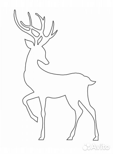 3 d Фигуры. Новогодний Олень и другие