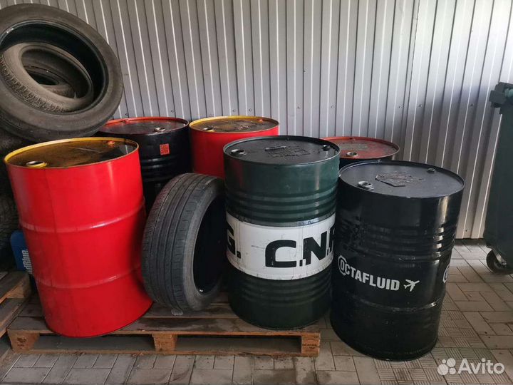 Бочки металлические 200 л