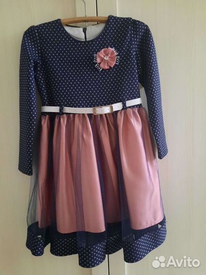 Платье для девочки размер 110-116(5-6 лет)