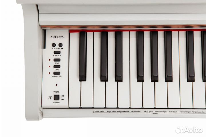 Antares W-380 WH цифровое фортепиано с приложением