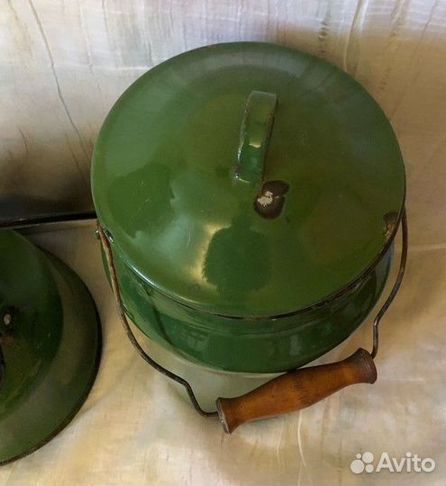 Чайник,бидон,посуда эмалированная СССР