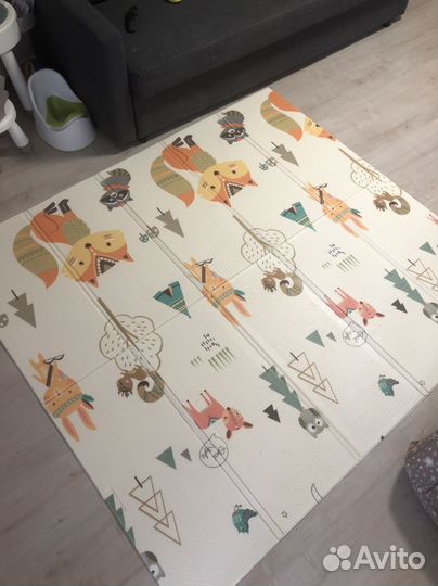 Коврик складной для ползания