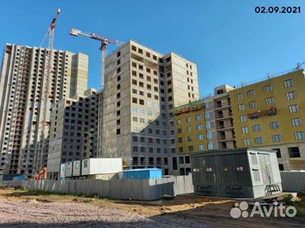 Ход строительства Апартаменты «IN2IT» (Интуит) 3 квартал 2021