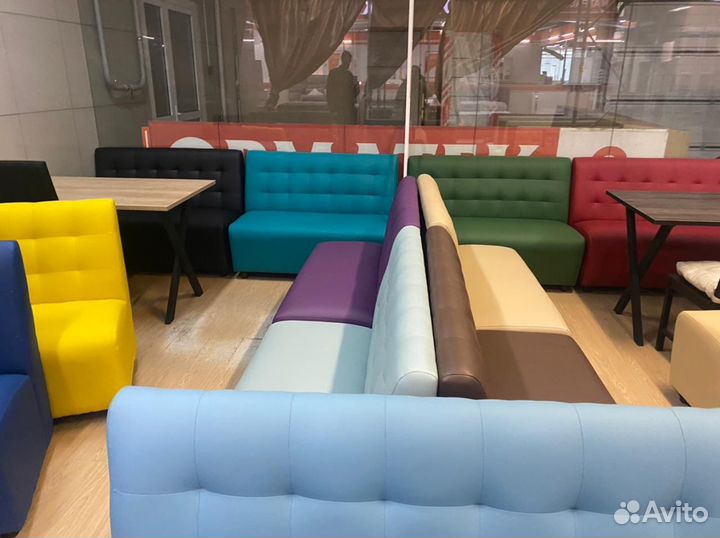 Новые диваны от производителя для кафе и ресторана