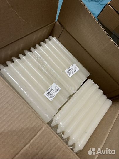 12 упаковок по 10 свечей