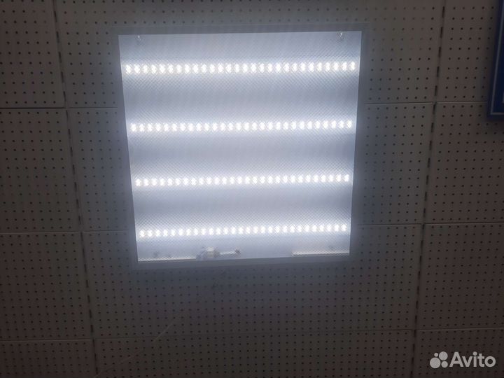 Светильники потолочные светодиодные 36вт6500к595мм