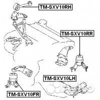 Подушка двигателя задняя MT (toyota camry SXV2#/MC