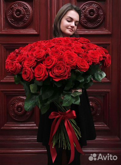 Высокие розы Гигантские розы Доставка цветов