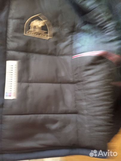 Шикарная парка муж Корея на верб меху 48-60