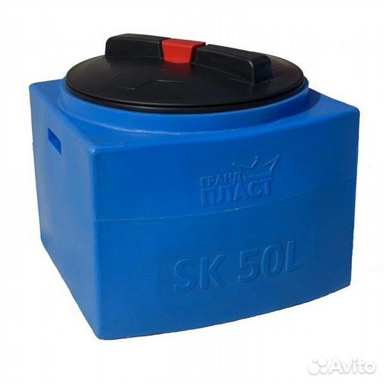 Емкость SK 50 л прямоугольная Гранд Пласт Д-420мм Ш-400мм В-370мм (д.г.285 мм)
