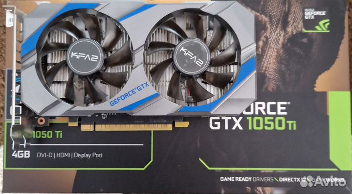 Видеокарта geforce gtx 1050 ti