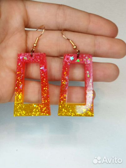 Серьги ручная работа