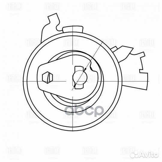 Ролик грм Opel Astra F (91) 1.6i/1.8i/2.0i