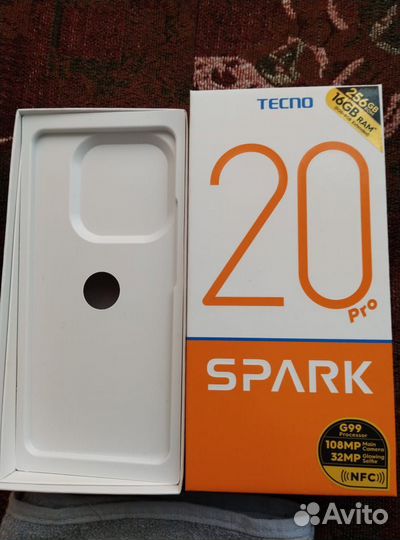 TECNO Spark 20 Pro, 8/256 ГБ