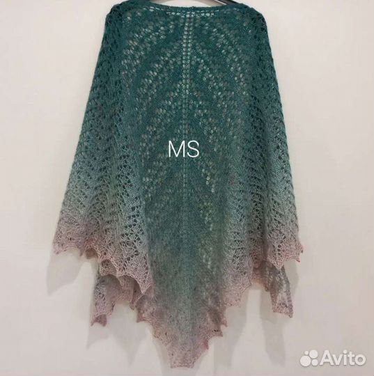 Платок шаль/итальянская пряжа