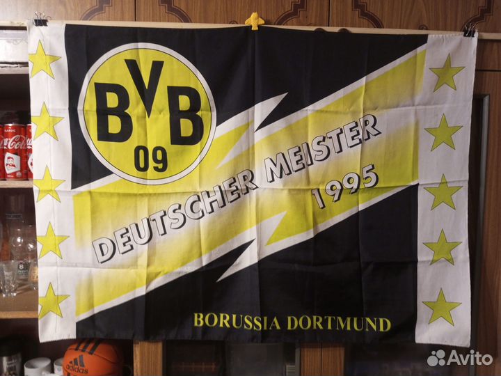 Флаги футбольных клубов Германии и Англии