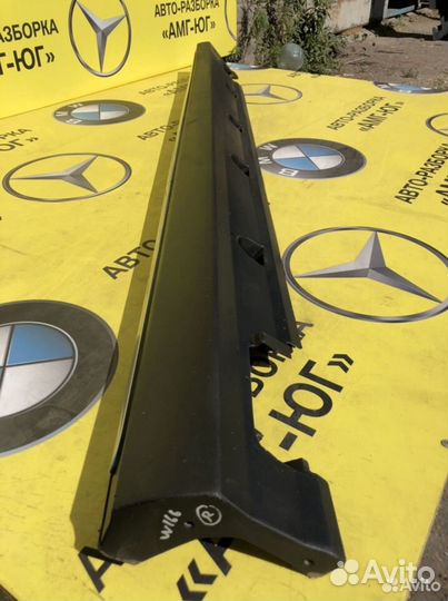 Мерседес W166 GLE Порог правый