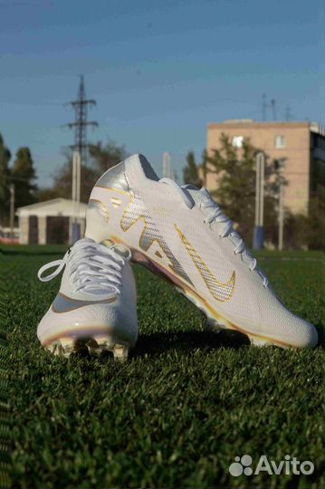 Бутсы Nike Mercurial Air Zoom white