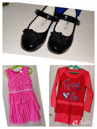 Платья, вещи пакетом 122+