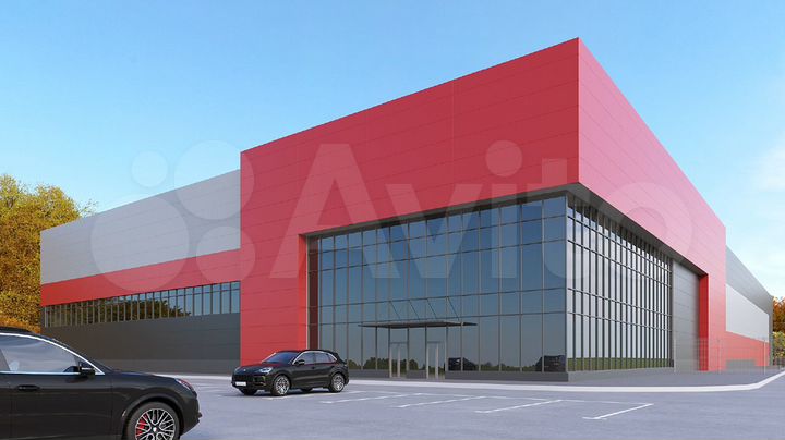 Складское здание с шоу румом, 8700 м²