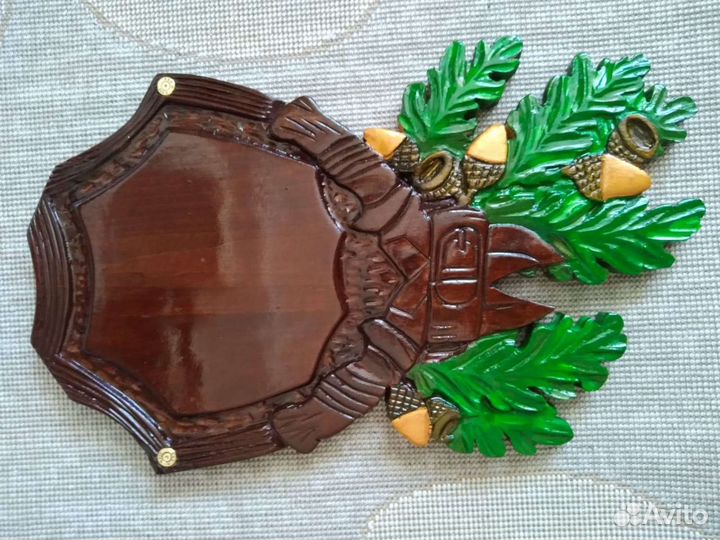 Резьба по дереву. Охотничьи медальоны