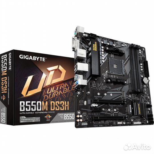 Материнская плата Gigabyte B550M DS3H #307300