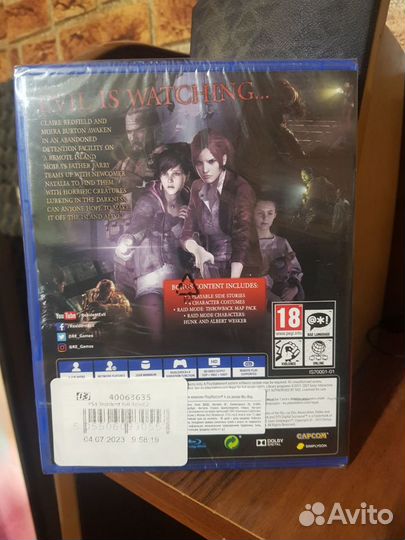 Resident Evil: Revelations 2 ps4 новый