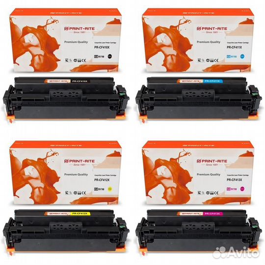 Картридж Print-Rite PR-CF412X-CF413X-CF411X-CF410X