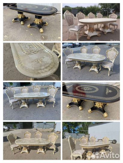 Стол и стулья