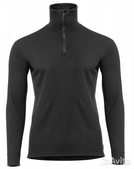 Aclima Wool Terry Polo Turtleneck Long Sleeve Woma